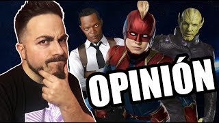 CAPITANA MARVEL OPINIÓN SINCERA SIN SPOILERS [upl. by Hgeilyak]