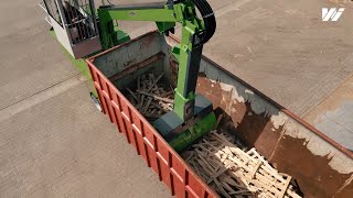 Bergmann Roll Packer EV  Pallet Waste Compactor [upl. by Siraj579]