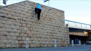 Tecnica de escalar muros Parkour [upl. by Ahtiek]