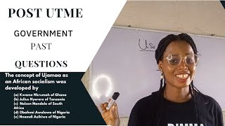 Post UTME Government Lessons Post UTME Past Questions and Answers postutme dimmatutorials [upl. by Amati]