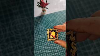 Mini frame diy craft art diy youtube short [upl. by Assyli]