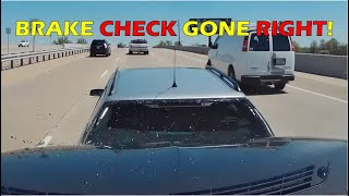 BRAKE CHECK GONE RIGHT  BEST OF Brake Checks DASHCAM Compilation [upl. by Yci]