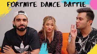 The Ultimate Fortnite Dance Battle  Unnati Malharkar  ft Manav amp Rishabh [upl. by Warenne302]