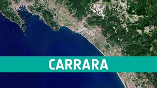 Earth from Space Carrara Italy [upl. by Dralliw]