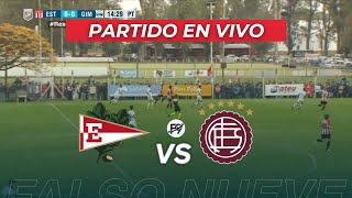 ESTUDIANTES VS LANUS EN VIVO  FINAL TORNEO DE RESERVA [upl. by Nosnej395]