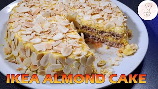 🇸🇪 Swedish almond cake like at IKEA  HOW TO MAKE IKEA ALMOND CAKE  CreEATable Polas Kitchen [upl. by Herby910]