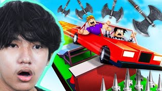 ខ្ញុំបានយកឡានមកObbyនៅក្នុងRoblox Car Obby [upl. by Yelrebmik]