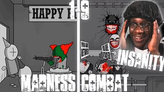 TRICKYS BACK And A STAR WITH EYES  Madness Combat Incidents Reaction 19 [upl. by Scotti]