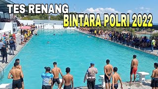 Tes renang penerimaan BINTARA POLRI 2022 [upl. by Dahcir]