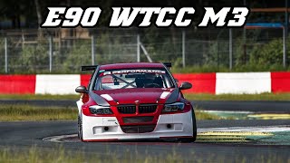 BMW E90 WTCC M3  S54 intake sounds amp flybys 20192021 [upl. by Kirit]