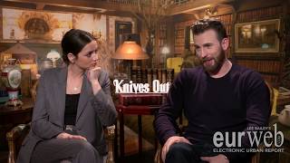 Surviving Thanksgiving Advice From Chris Evans Daniel Craig Jamie Lee Curtis amp the Knives Out Cast [upl. by Manoff995]