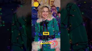 Last Christmas Emilia Clarke Henry Golding Fell in Love Lastchristmis Emiliaclarke [upl. by Otilegna]