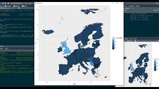 R tutorial Creating Maps and mapping data with ggplot2 [upl. by Wilder]