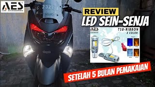 Review Led T10 BullAes 2 Mode SeinSenja Setelah 5 Bulan Pemakaian [upl. by Ardeen797]