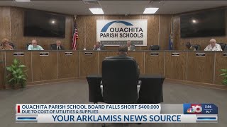 Ouachita Parish School Board experiences 400K revenue shortfall due to the cost of utilities and su [upl. by Aiyot]