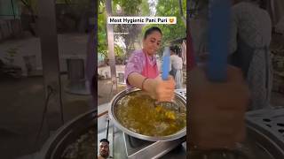 Most Hygienic Pani Puri 😋😋 panipurilovers panipuri hygine streetfood [upl. by Ebehp]