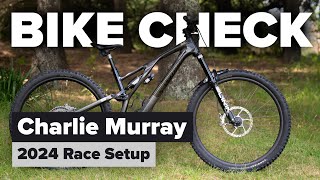 Bike Check Charlie Murrays bike specs and setup [upl. by Ardnuaek59]