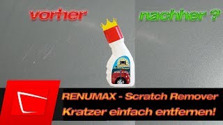 Renumax Scratch Remover  Kratzer entfernen ohne Poliermaschine einfach schnell ohne polieren [upl. by Halonna695]