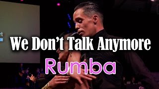 RUMBA  Dj Ice  We Dont Talk Anymore 25 BPM [upl. by Anaugahs]