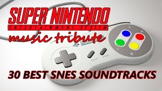 30 Best SNES Soundtracks  Super Nintendo Music Tribute [upl. by Vedis463]