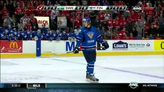 Finland  Sweden Full Shootout  2012 WJC SemiFinals [upl. by Sacul]