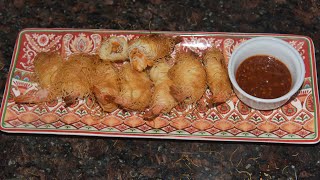 Sevai coated crispy prawns  prawns Crispy  kataifi prawns recipe  how to make prawns with kataifi [upl. by Brandise]