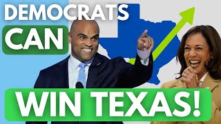 Democrats CAN WIN TEXAS New polls show close race [upl. by Ecinnej]