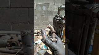 Jackleg Drill Repairs goldmining undergroundmining [upl. by Ylime]