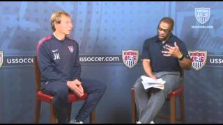 US Soccer Interview with Jurgen Klinsmann Coaching Development [upl. by Ellezig]