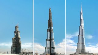 Cómo Se Construyó El Burj Khalifa [upl. by Notle665]