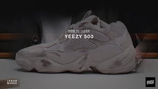 SNEAKER CARE 101 HOWTO CLEAN YEEZY 500 [upl. by Bruce]