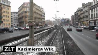 Tramwajem po Wrocławiu HD  Zabytkowa Linia Tramwajowa cz I PL TEATRALNY  ZOO [upl. by Paver622]