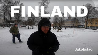 🇫🇮 Exploring Jakobstad Finland Runebergin 🗿 [upl. by Tiebold]