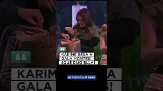 Karime besa en los labios a Gala Montes pero en redes creen que no fue correspondida lcdlf2 [upl. by Letsou506]