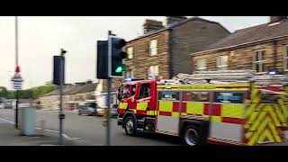 Whaley bridge fire station call out 2024 [upl. by Abad]