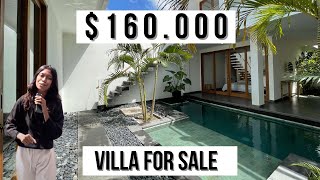 🌱 Amazing Bali Villa minutes away from the beach 160000 USD [upl. by Hpeosj29]