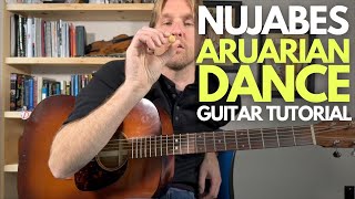 Aruarian Dance by Nujabes  The Lamp Is Low Guitar Tutorial [upl. by Berck]