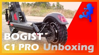 Unboxing trottinette électrique Bogist C1 pro étanche 500W pour moins de 600€ [upl. by Ikuy25]