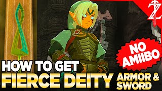 How to Get Fierce Deity Armor amp Sword NO AMIIBO  Tears of the Kingdom [upl. by Yorztif]