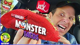 Jack In The Box® ANGRY MONSTER TACOS® Review 🃏🤬👹🌮 Are They SCARY HOT 😱 Peep THIS Out 🕵️‍♂️ [upl. by Avi810]