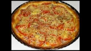 La cuisine pour les nuls  Tarte a la tomate [upl. by Atilrac]