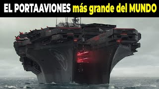 Nuevo portaaviones GIGANTESCO DE EEUU que conmociona al mundo [upl. by Rohclem]