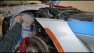 How to Make Custom ABS Fender Liners  Template to Install [upl. by Danby556]