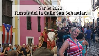 Fiestas de la Calle San Sebastian  SanSe Festival 2020  Old San Juan Puerto Rico [upl. by Carolynn]