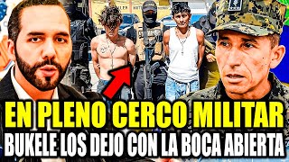 ¡DIOS MIO TIENES QUE VER LAS IMÁGENES DE TODO LO QUE HIZO BUKELE EN PLENO CERCO MILITAR😱 [upl. by Delora297]