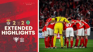 Extended Highlights  SL Benfica 22 Sporting CP [upl. by Imefulo]