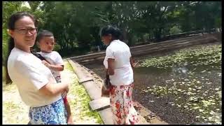 Part 2 We went to Arankale Buddhist Monastery  Pinay in Sri Lanka [upl. by Ecnarret]