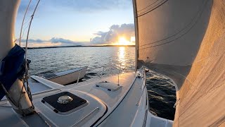 DRAGONFLY 1000 Sunset sail in Southern Norway [upl. by Sedrul795]