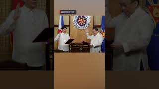 Former chief justice Bersamin is new executive secretary [upl. by Ardnasac]