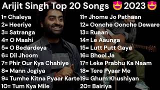 Arijit Singh Top 20 Songs 2023  New Song  Krijit Music  Chaleya Heeriye Satranga O Maahi [upl. by Dalston]